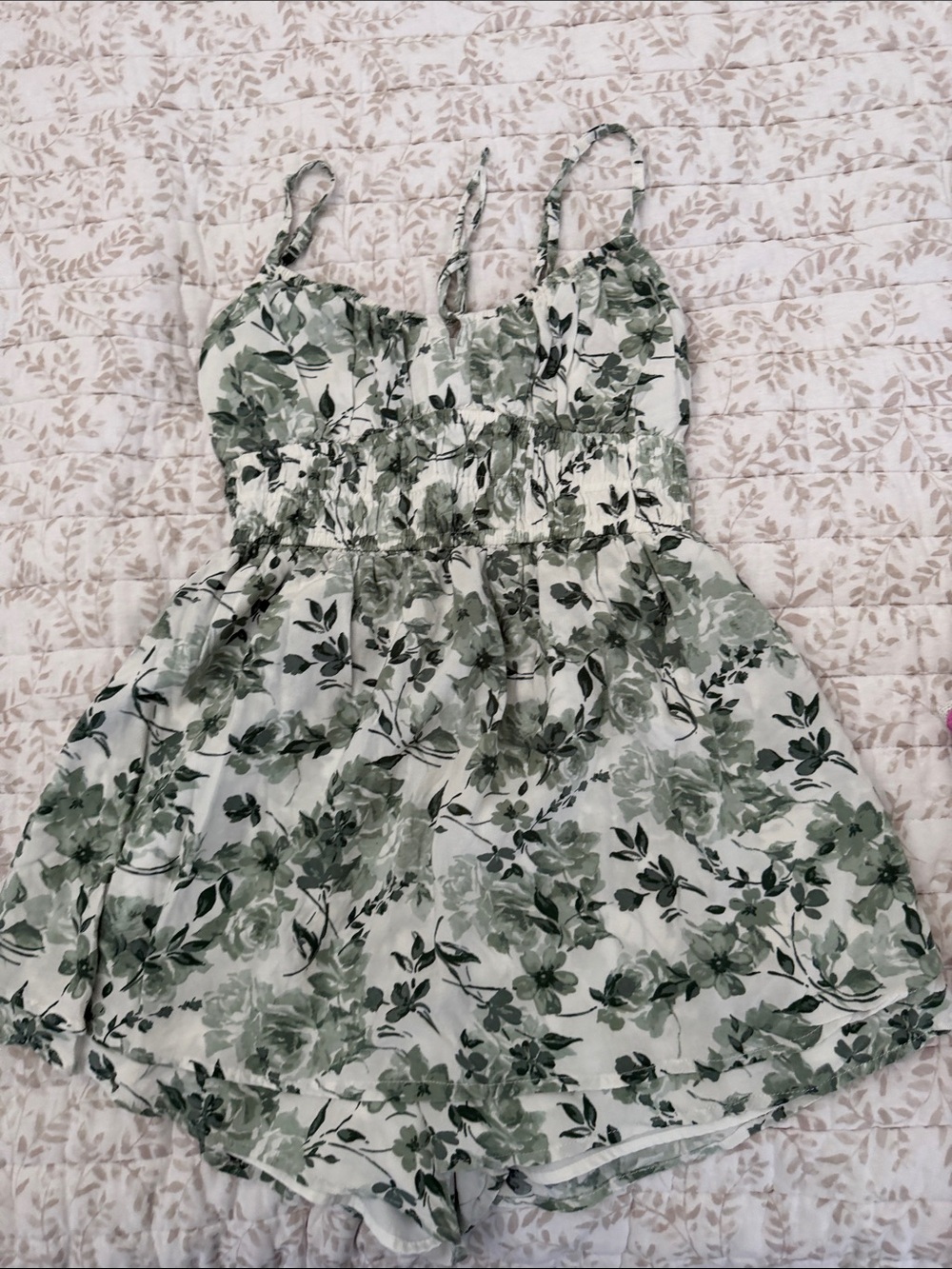 Hollister-Floral Romper